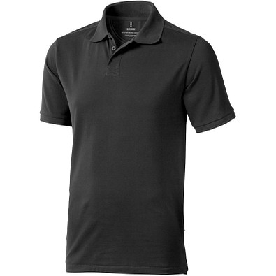 ELEVATE Herren Poloshirt Calgary, anthrazit, M