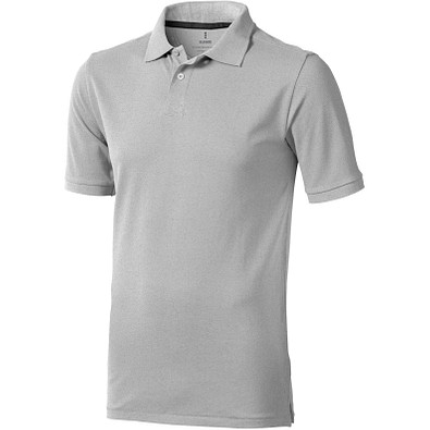 ELEVATE Herren Poloshirt Calgary, grau meliert, XXL
