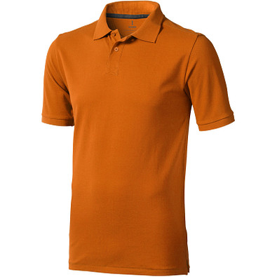 ELEVATE Herren Poloshirt Calgary, orange, XL