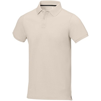 Calgary Poloshirt für Herren, Sandstone, L