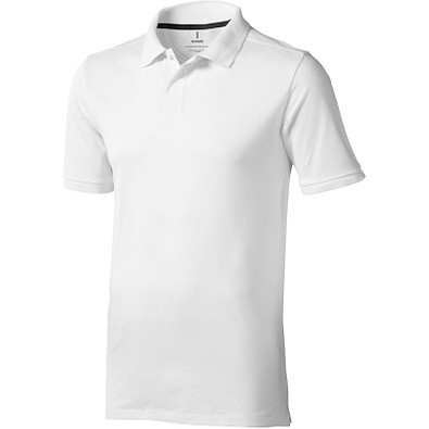 ELEVATE Herren Poloshirt Calgary, weiß, L
