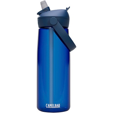 Camelbak® Thrive Flip 750 ml Tritan Renew Trinkflasche mit Flip Strohhalm, royalblau
