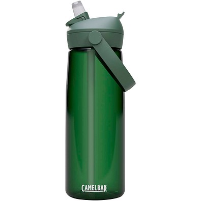 Camelbak® Thrive Flip 750 ml Tritan Renew Trinkflasche mit Flip Strohhalm, waldgrün