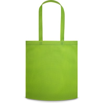 CANARY. Einkaufstasche aus Non-woven (80 g/m²), Hellgrün