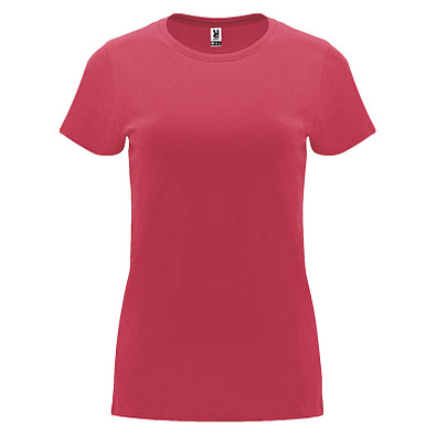 Capri T-Shirt für Damen, Chrysanthemum Red, 2XL