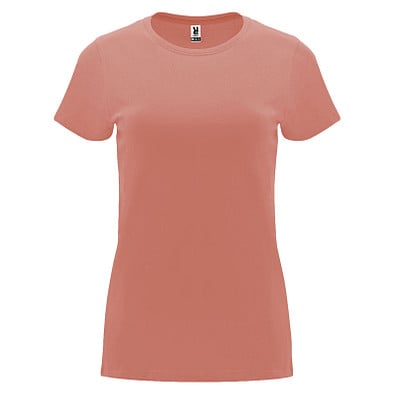Capri T-Shirt für Damen, Clay Orange, L