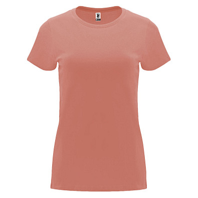 Capri T-Shirt für Damen, Clay Orange, M