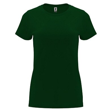 Capri T-Shirt für Damen, dunkelgrün, L