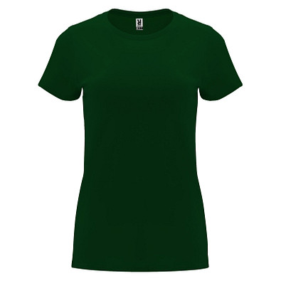 Capri T-Shirt für Damen, dunkelgrün, M