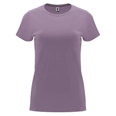 Capri T-Shirt für Damen, flieder, L