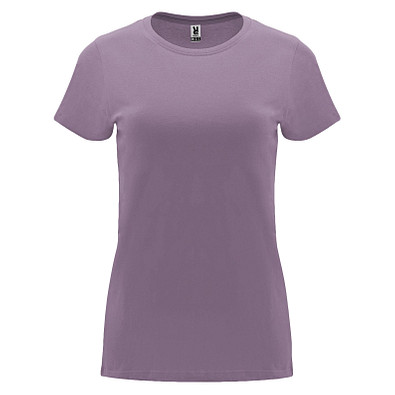 Capri T-Shirt für Damen, flieder, XL