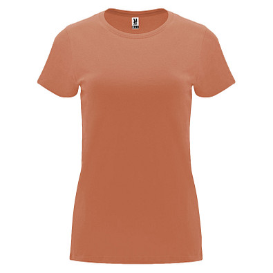 Capri T-Shirt für Damen, Greek Orange, XL