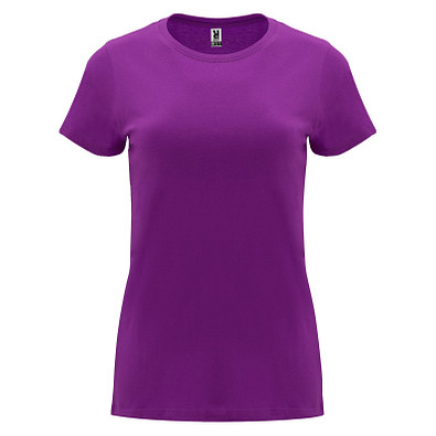 Capri T-Shirt für Damen, lila, M