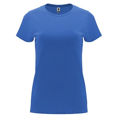 Capri T-Shirt für Damen, Riviera Blue, L