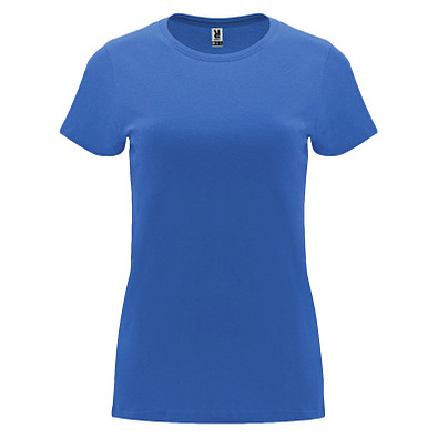 Capri T-Shirt für Damen, Riviera Blue, S