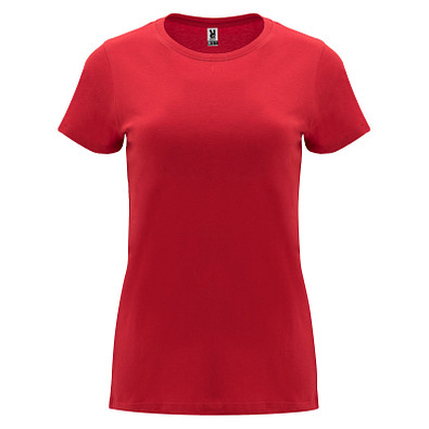 Capri T-Shirt für Damen, rot, M