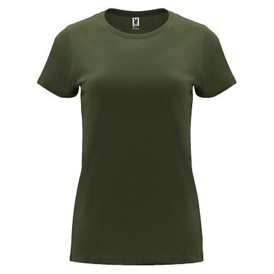 Capri T-Shirt für Damen, Venture Green, L