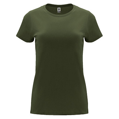 Capri T-Shirt für Damen, Venture Green, S