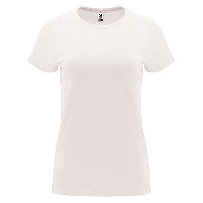 Capri T-Shirt für Damen, Vintage White, L