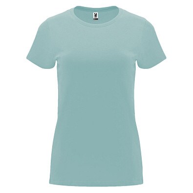 Capri T-Shirt für Damen, Washed Blue, L