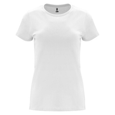 Capri T-Shirt für Damen, weiss, L