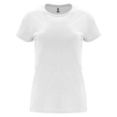 Capri T-Shirt für Damen, weiss, XL