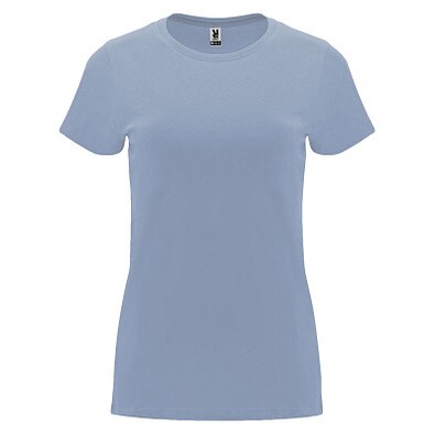 Capri T-Shirt für Damen, Zen Blue, L