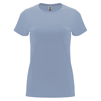 Capri T-Shirt für Damen, Zen Blue, S