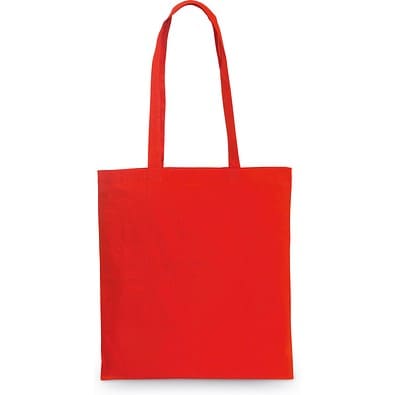 CARACAS. Tragetasche aus 100% Baumwolle (140 g/m²), Rot