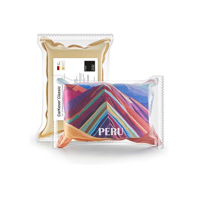 CarKoser® 2in1 Classic Scheibenschwamm, weiss / individuell