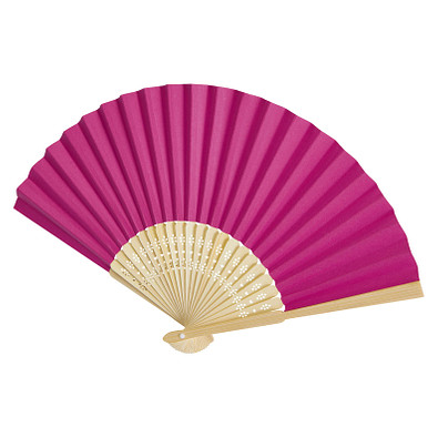 Carmen Handfächer, rosa
