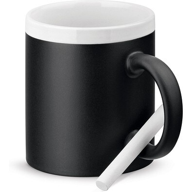 CHALKIE. Tasse aus Keramik 360 mL, Weiß