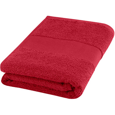 Charlotte 450 g/m2 Baumwollhandtuch 50 x 100 cm, rot