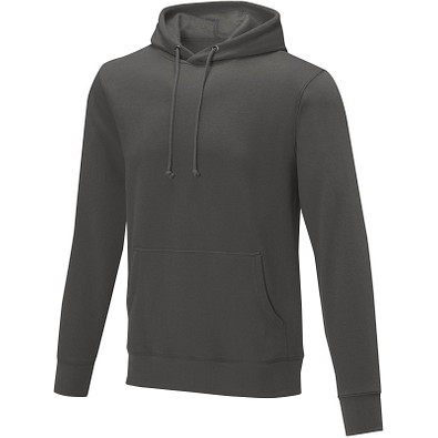 Charon Herren Kapuzenpullover, storm grey, L