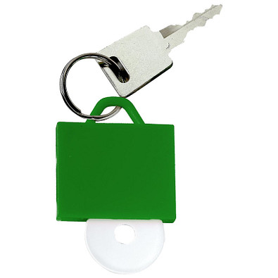Chip-Schlüsselanhänger Tasche mit Chip, standard-grün Chip-Schlüsselanhänger Tasche mit Chip, standard-grün