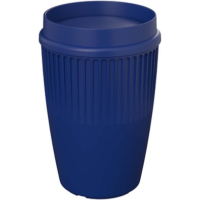 Cirrus 350 ml Becher mit 360°-Deckel, blau