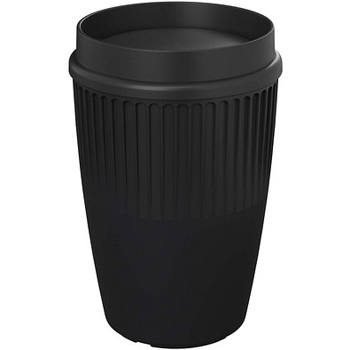 Cirrus POP 350 ml Becher mit 360°-Deckel, schwarz