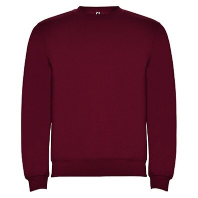 Clasica Sweatshirt mit Rundhalsausschnitt für Kinder, Garnet, 5/6