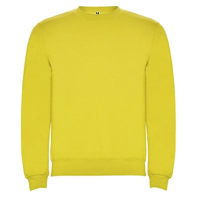 Clasica Sweatshirt mit Rundhalsausschnitt für Kinder, gelb, 11/12