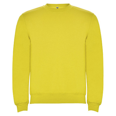 Clasica Sweatshirt mit Rundhalsausschnitt für Kinder, gelb, 3/4