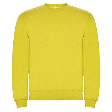 Clasica Sweatshirt mit Rundhalsausschnitt für Kinder, gelb, 5/6
