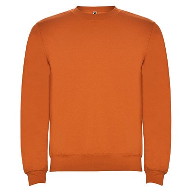 Clasica Sweatshirt mit Rundhalsausschnitt für Kinder, orange, 5/6