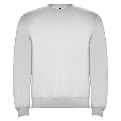 Clasica Sweatshirt mit Rundhalsausschnitt Unisex, Ash white melange, XS