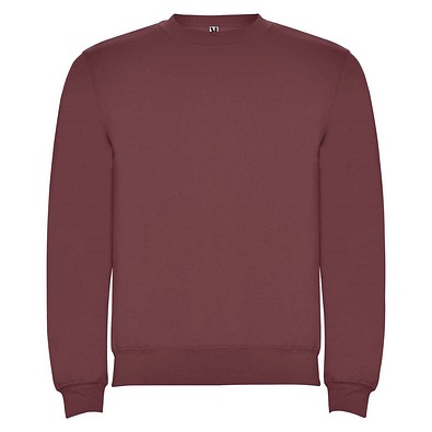 Clasica Sweatshirt mit Rundhalsausschnitt Unisex, Berry Red, XS