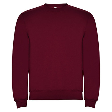 Clasica Sweatshirt mit Rundhalsausschnitt Unisex, Garnet, XS