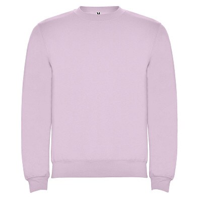 Clasica Sweatshirt mit Rundhalsausschnitt Unisex, hellrosa, 2XL