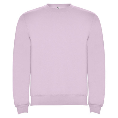 Clasica Sweatshirt mit Rundhalsausschnitt Unisex, hellrosa, M