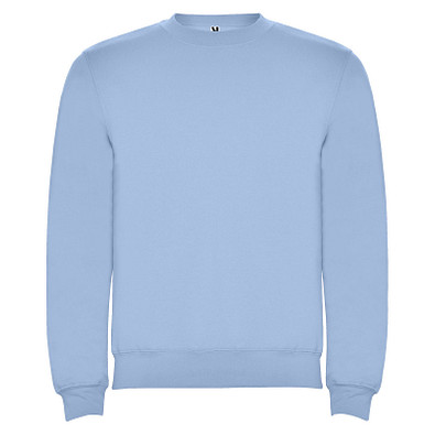 Clasica Sweatshirt mit Rundhalsausschnitt Unisex, himmelblau, M