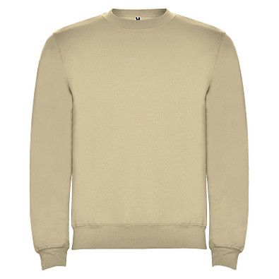 Clasica Sweatshirt mit Rundhalsausschnitt Unisex, sand meliert, XS