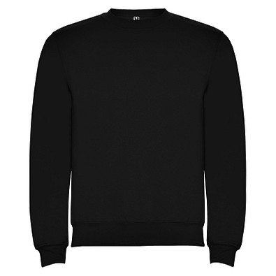 Clasica Sweatshirt mit Rundhalsausschnitt Unisex, schwarz, L